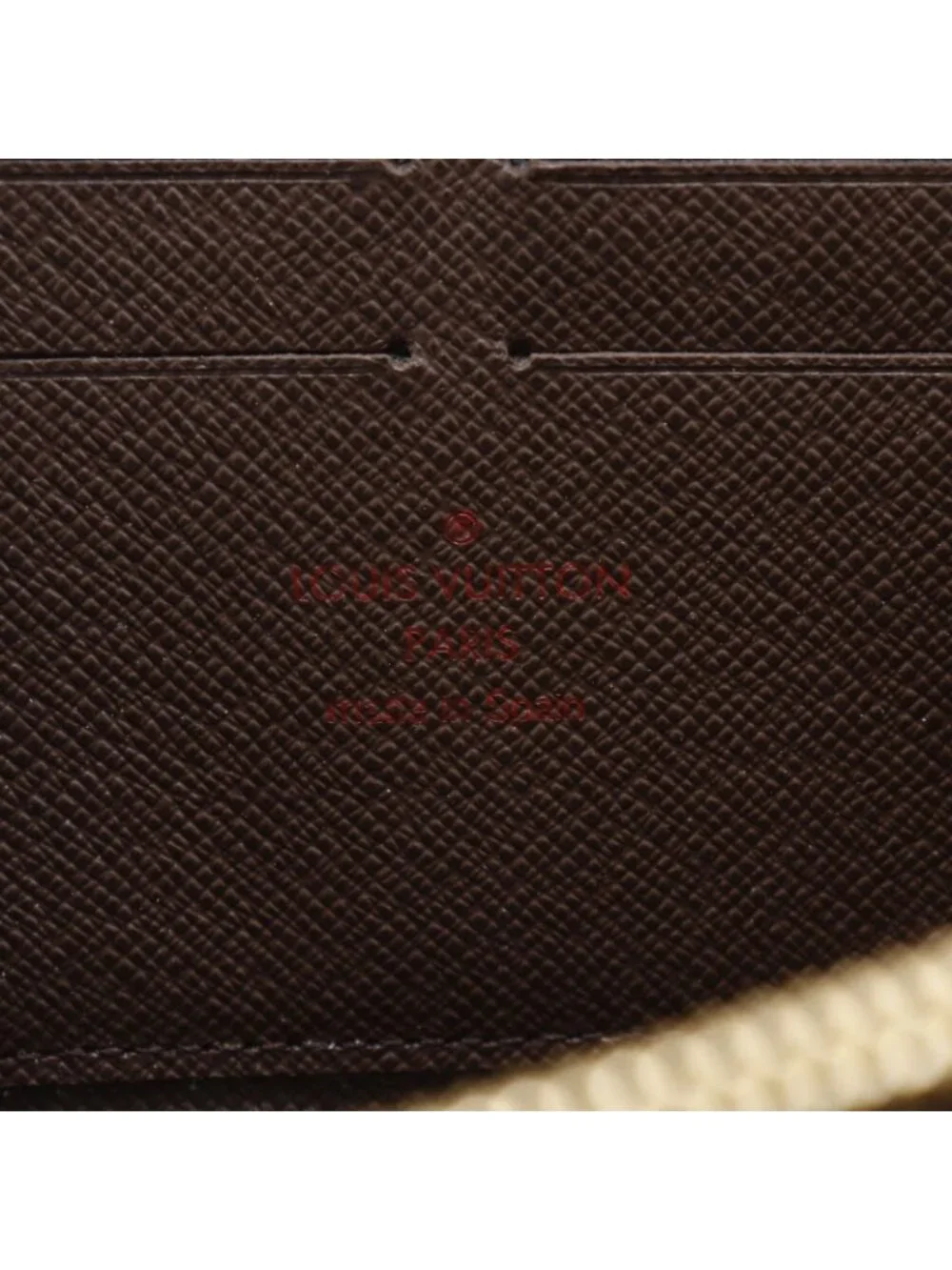 Louis Vuitton Zippy Wallet Damier Canvas Brown
